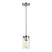 Myhouse Lighting Visual Comfort Studio - 6190301-962 - One Light Mini-Pendant - Zire - Brushed Nickel