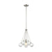 Myhouse Lighting Visual Comfort Studio - 6514301-962 - One Light Pendant - Bronzeville - Brushed Nickel