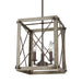 Myhouse Lighting Visual Comfort Studio - 6526303-872 - Three Light Hall / Foyer Pendant - Thornwood - Washed Pine