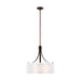 Myhouse Lighting Generation Lighting - 6537303EN3-710 - Three Light Pendant - Elmwood Park - Bronze