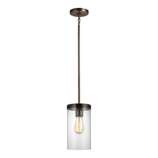 Myhouse Lighting Visual Comfort Studio - 6590301-778 - One Light Pendant - Zire - Brushed Oil Rubbed Bronze