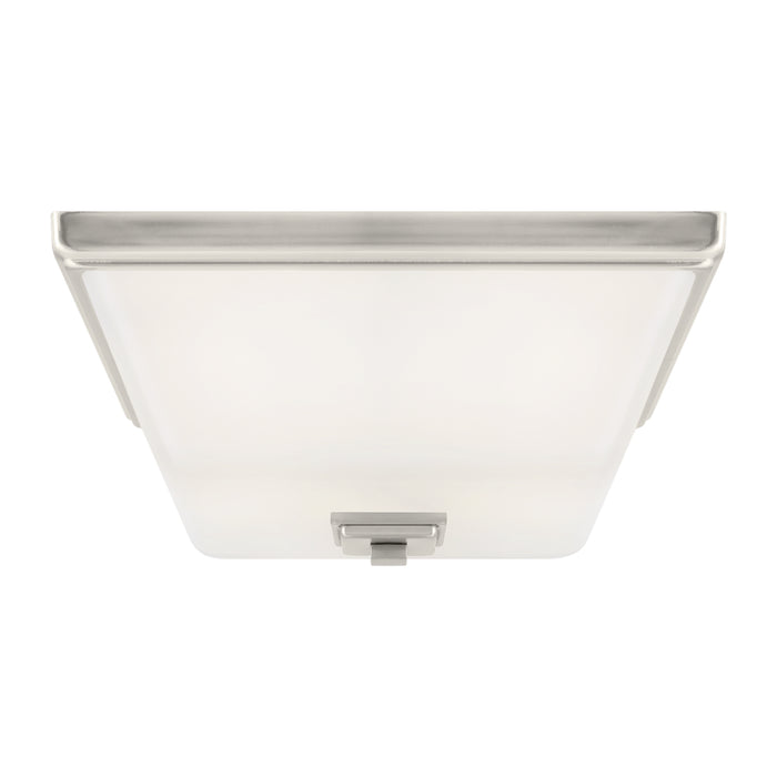 Myhouse Lighting Generation Lighting - 7513702-962 - Two Light Flush Mount - Ellis Harper - Brushed Nickel