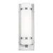 Myhouse Lighting Generation Lighting - 8518301-04 - One Light Outdoor Wall Lantern - Alban - Satin Aluminum