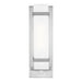 Myhouse Lighting Generation Lighting - 8520701-04 - One Light Outdoor Wall Lantern - Alban - Satin Aluminum