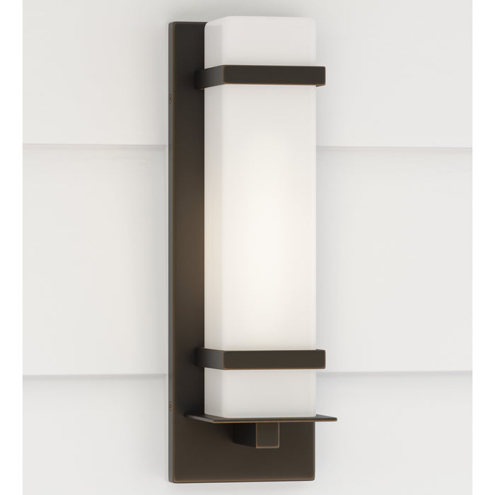 Myhouse Lighting Generation Lighting - 8520701-71 - One Light Outdoor Wall Lantern - Alban - Antique Bronze