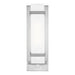 Myhouse Lighting Generation Lighting - 8520701EN3-04 - One Light Outdoor Wall Lantern - Alban - Satin Aluminum