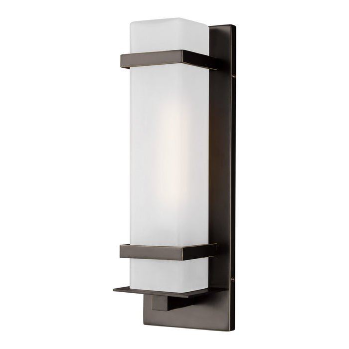 Myhouse Lighting Generation Lighting - 8520701EN3-71 - One Light Outdoor Wall Lantern - Alban - Antique Bronze