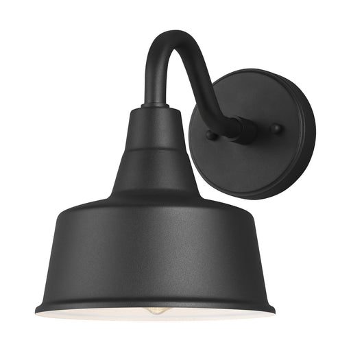 Myhouse Lighting Visual Comfort Studio - 8537401-12 - One Light Outdoor Wall Lantern - Barn Light - Black