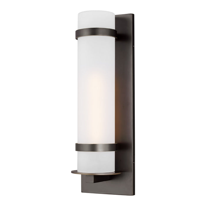 Myhouse Lighting Generation Lighting - 8718301EN3-71 - One Light Outdoor Wall Lantern - Alban - Antique Bronze