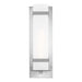 Myhouse Lighting Generation Lighting - 8720701-04 - One Light Outdoor Wall Lantern - Alban - Satin Aluminum