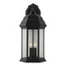 Myhouse Lighting Generation Lighting - 8738703-12 - Three Light Outdoor Wall Lantern - Sevier - Black