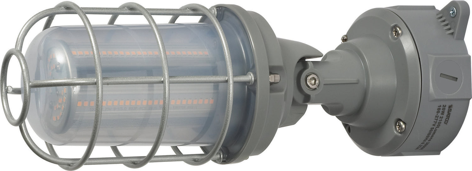 Myhouse Lighting Nuvo Lighting - 65-173 - LED Adjustable Vapor Tight - Gray