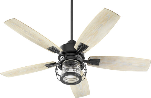 Myhouse Lighting Quorum - 13525-69 - 52"Patio Fan - Galveston - Textured Black