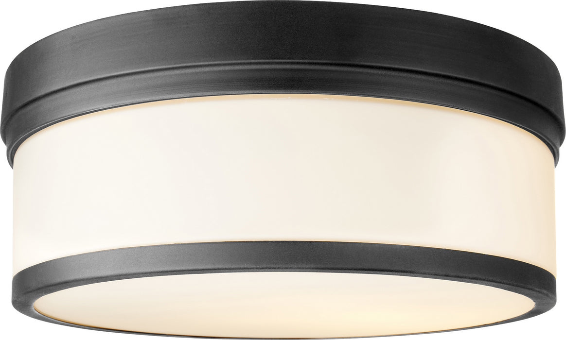 Myhouse Lighting Quorum - 3509-14-69 - Three Light Ceiling Mount - Celeste - Textured Black