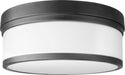 Myhouse Lighting Quorum - 3509-14-69 - Three Light Ceiling Mount - Celeste - Textured Black