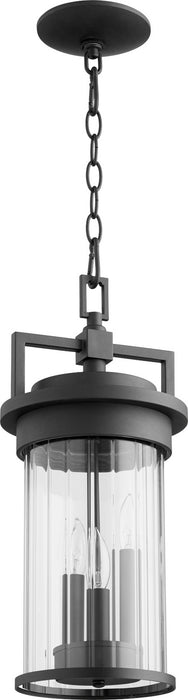 Myhouse Lighting Quorum - 7216-3-69 - Three Light Pendant - Dimas - Textured Black