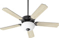 Myhouse Lighting Quorum - 7525-9059 - 52"Ceiling Fan - Capri VIII - Matte Black