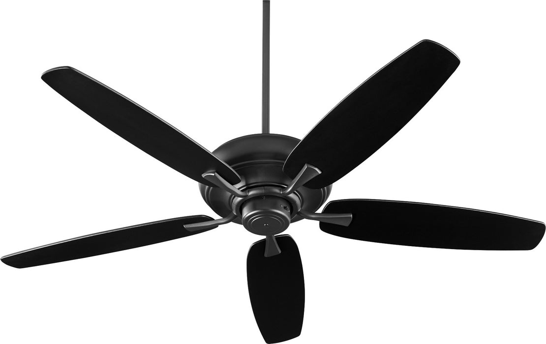 Myhouse Lighting Quorum - 90565-69 - 56"Ceiling Fan - Apex - Textured Black