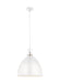 Myhouse Lighting Visual Comfort Studio - P1443FWH-L1 - LED Pendant - Brynne - Flat White