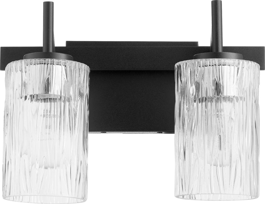 Myhouse Lighting Quorum - 520-2-69 - Two Light Vanity - 520 Lighting Series - Textured Black