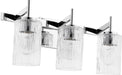 Myhouse Lighting Quorum - 520-3-14 - Three Light Vanity - 520 Lighting Series - Chrome