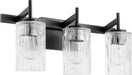 Myhouse Lighting Quorum - 520-3-69 - Three Light Vanity - 520 Lighting Series - Textured Black