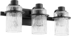 Myhouse Lighting Quorum - 527-3-69 - Three Light Vanity - Lazo - Textured Black