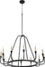 Myhouse Lighting Quorum - 6314-12-69 - 12 Light Chandelier - Marquee - Textured Black