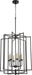 Myhouse Lighting Quorum - 688-6-69 - Six Light Entry Pendant - Hammond - Textured Black