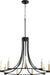 Myhouse Lighting Quorum - 696-9-69 - Nine Light Chandelier - Olympus - Textured Black