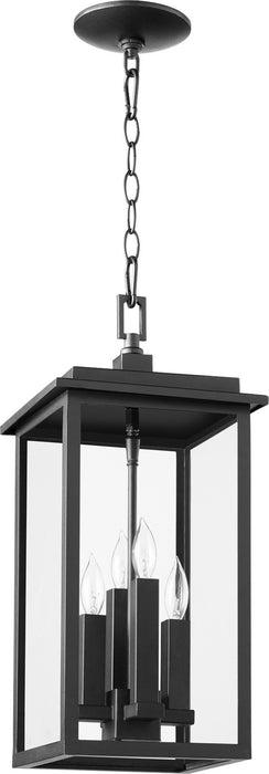 Myhouse Lighting Quorum - 7028-4-69 - Four Light Pendant - Westerly - Textured Black