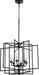 Myhouse Lighting Quorum - 888-6-69 - Six Light Pendant - Hammond - Textured Black