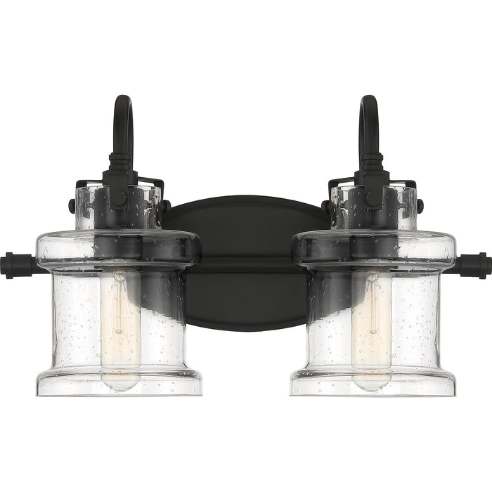 Myhouse Lighting Quoizel - DNY8602EK - Two Light Bath Fixture - Danbury - Earth Black