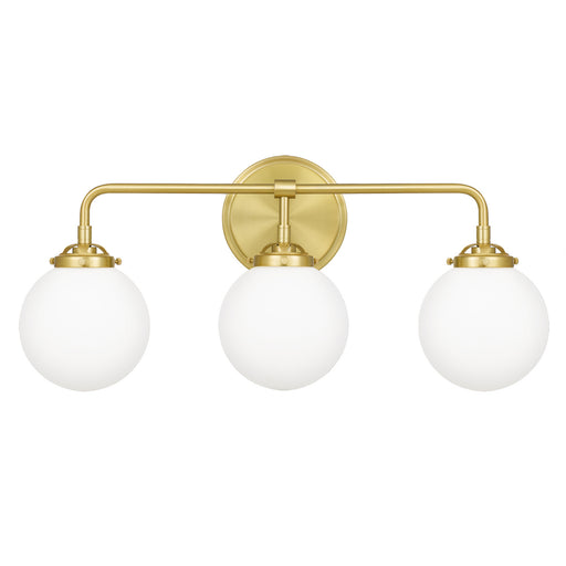 Myhouse Lighting Quoizel - LRY8624Y - Three Light Bath - Landry - Satin Brass