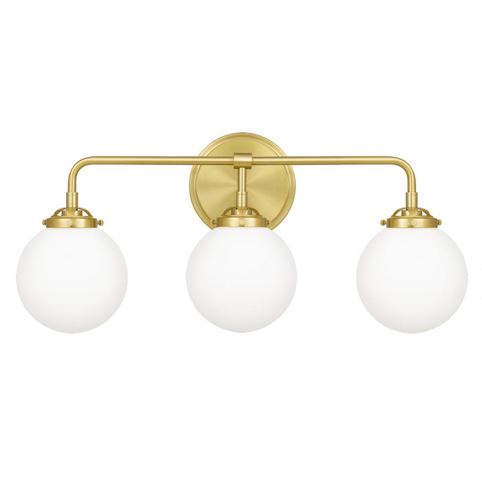 Myhouse Lighting Quoizel - LRY8624Y - Three Light Bath - Landry - Satin Brass