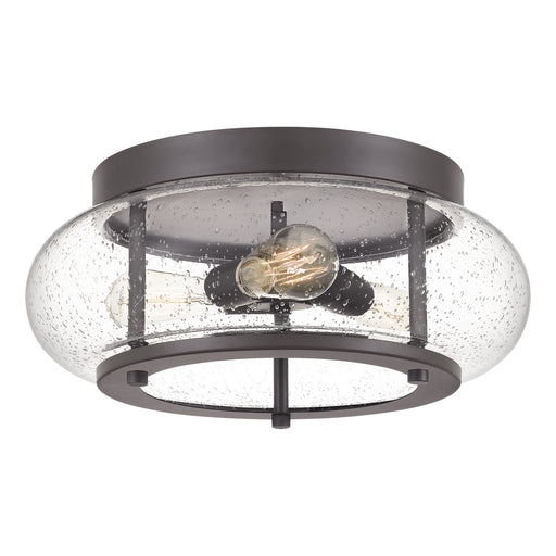 Myhouse Lighting Quoizel - TRG1616OZ - Three Light Flush Mount - Trilogy - Old Bronze