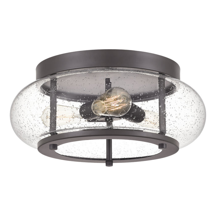 Myhouse Lighting Quoizel - TRG1616OZ - Three Light Flush Mount - Trilogy - Old Bronze