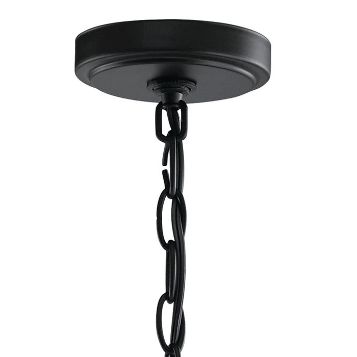 Myhouse Lighting Kichler - 42138BK - Four Light Foyer Pendant - Voleta - Black