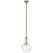 Myhouse Lighting Kichler - 42141NBR - One Light Pendant - Everly - Natural Brass