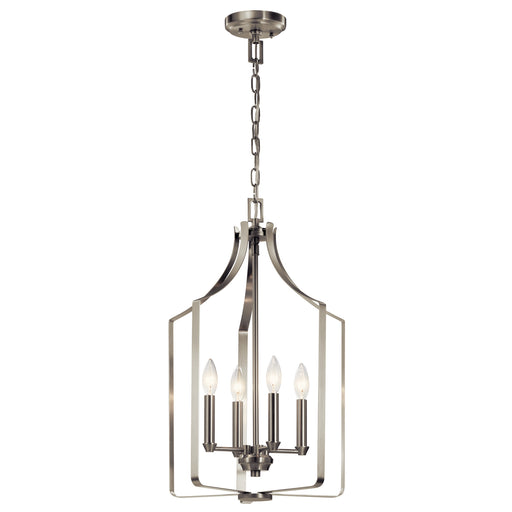 Myhouse Lighting Kichler - 42496NI - Four Light Mini Chandelier - Morrigan - Brushed Nickel