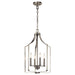 Myhouse Lighting Kichler - 42496NI - Four Light Mini Chandelier - Morrigan - Brushed Nickel