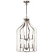 Myhouse Lighting Kichler - 42498NI - Eight Light Foyer Chandelier - Morrigan - Brushed Nickel