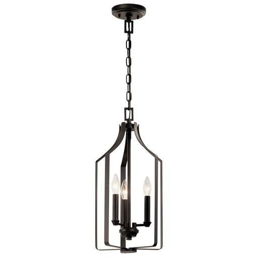 Myhouse Lighting Kichler - 42499OZ - Three Light Foyer Pendant - Morrigan - Olde Bronze