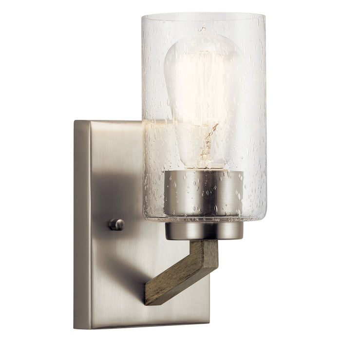 Myhouse Lighting Kichler - 43038DAG - One Light Wall Sconce - Deryn - Distressed Antique Gray