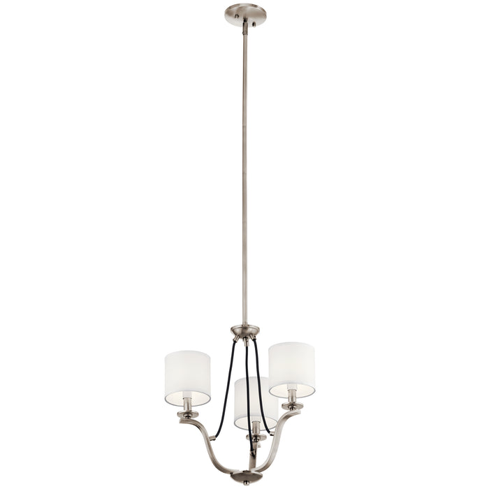 Myhouse Lighting Kichler - 43531CLP - Three Light Mini Chandelier - Thisbe - Classic Pewter