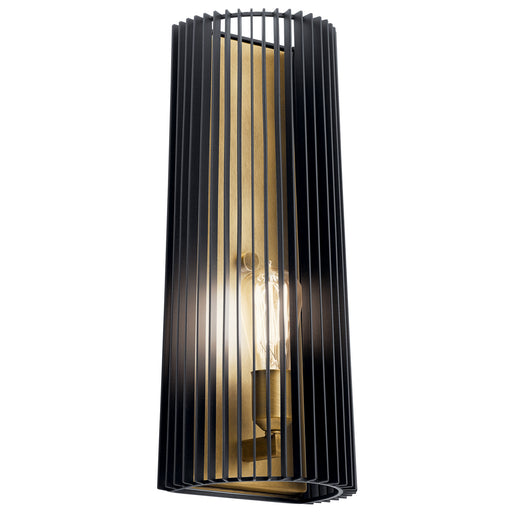 Myhouse Lighting Kichler - 44170BK - One Light Wall Sconce - Linara - Black