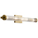 Myhouse Lighting Kichler - 45650NBR - Five Light Linear Bath - Azores - Natural Brass