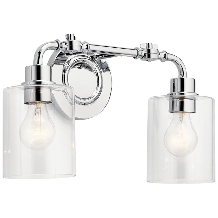 Myhouse Lighting Kichler - 45665CH - Two Light Bath - Gunnison - Chrome