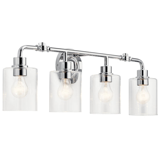 Myhouse Lighting Kichler - 45667CH - Four Light Bath - Gunnison - Chrome