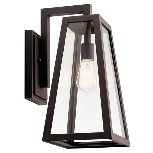 Myhouse Lighting Kichler - 49332RZ - One Light Outdoor Wall Mount - Delison - Rubbed Bronze